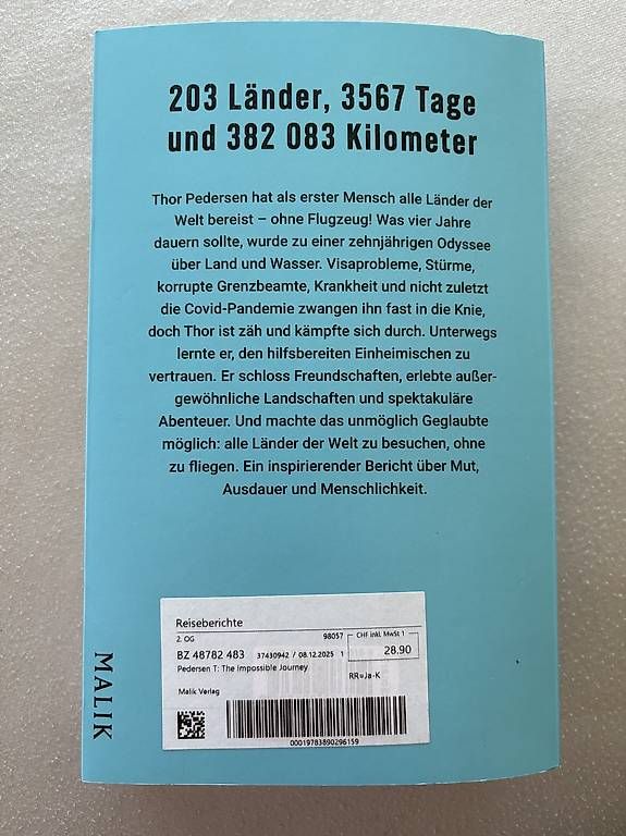 Libri: The impossible Journey von Thor Pedersen – Nuovo (secondo la descrizione) da Hagenwil venduto da roman2543 1