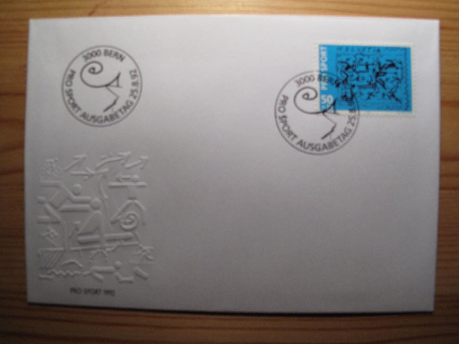 Tutti i francobolli: Pro Sport 1992 FDC – Usato da Wil SG venduto da fva01