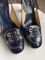 TOD’S Leder Slingback Sandalen Gr. 39