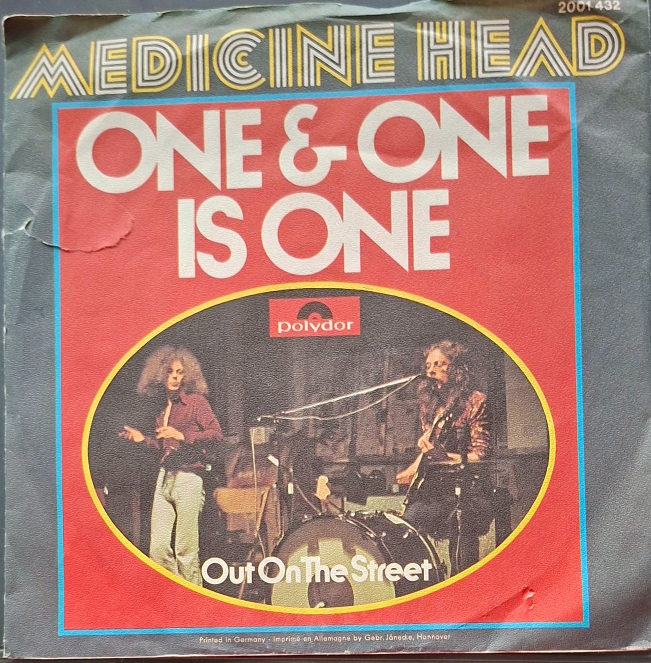 Dischi in vinile: Vinyl Single Medicine Head - One & One Is One – Usato da Langenthal venduto da Modo39