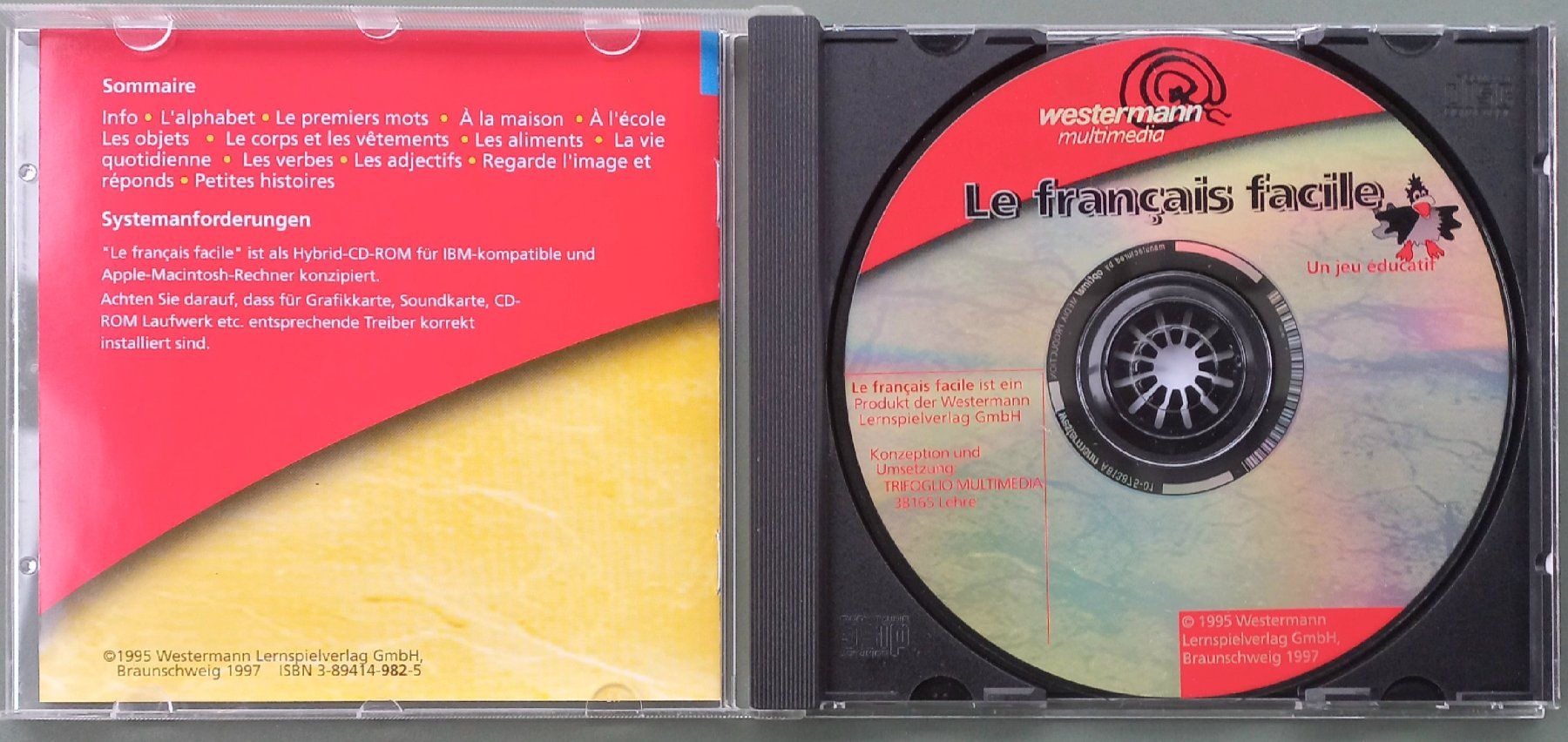 CD & DVD vergini: CD-ROM - Le Français facil - Lernspiel 5. Klasse – Usato da Niederuzwil venduto da lubimaja 2