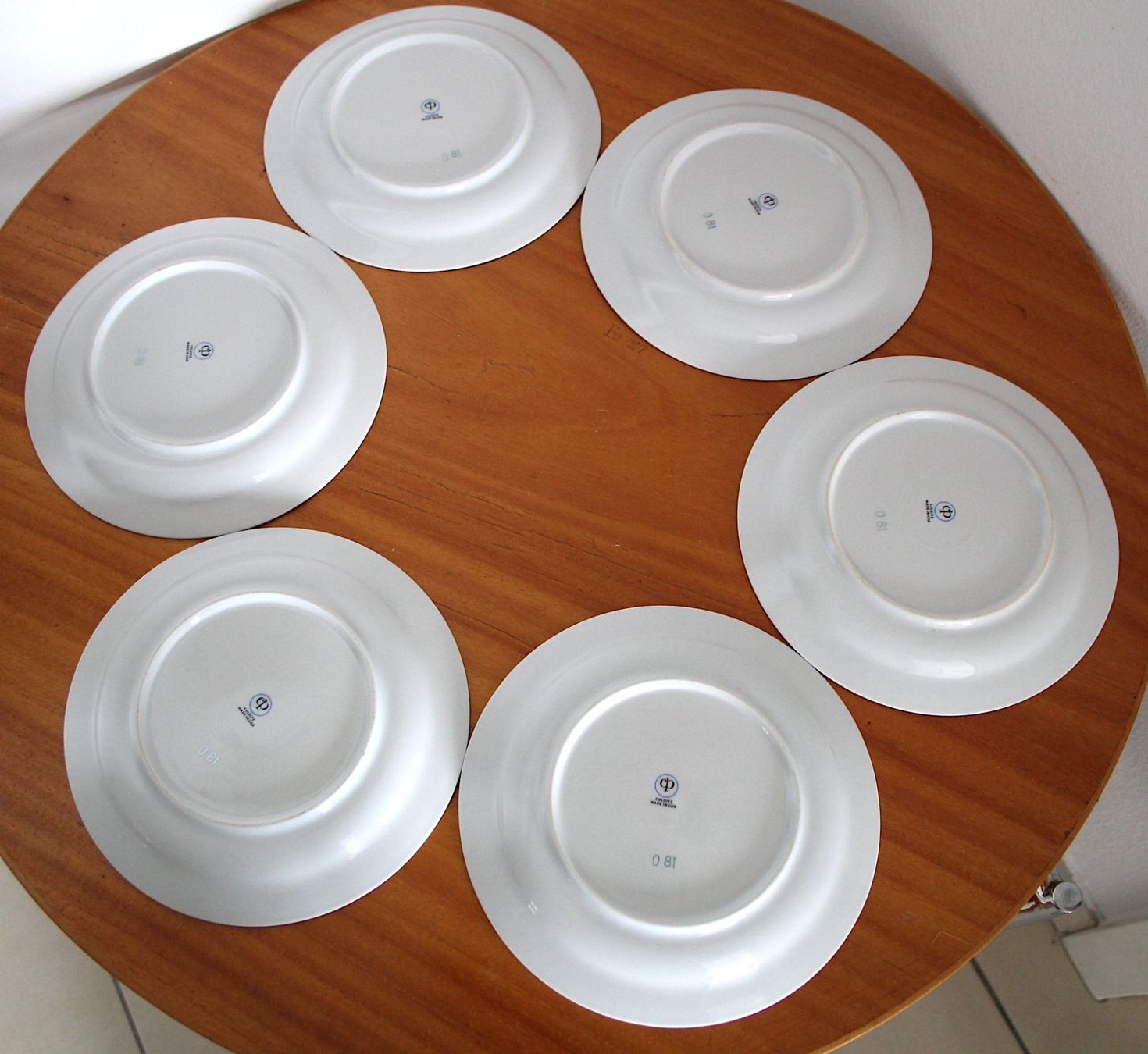 Piatti: 6 Vintage Teller, 19 cm – Usato da Locarno venduto da fripui 2