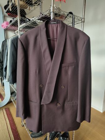 Vintage Zweireiher Sakko Carlo Rinaldi, Made in Italy