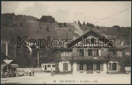 VDS Les Avants - Bahnhof - Bahn MOB - Montreux
