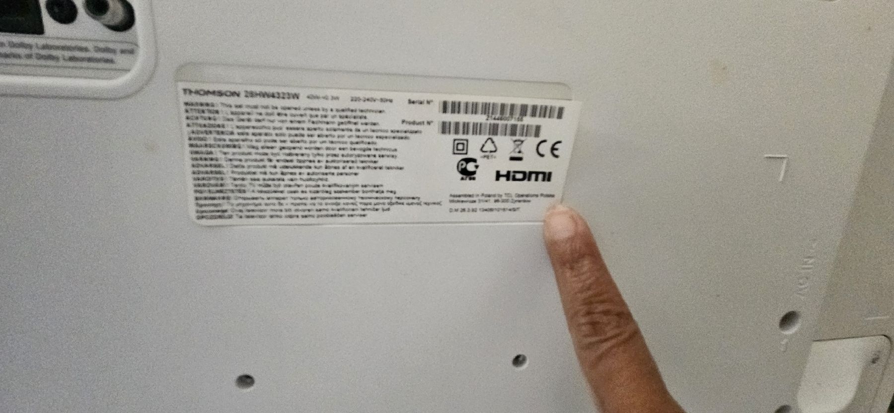 Fernseher: tv – Gebraucht aus Rheineck von ama_h57c