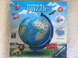 3D PUZZLE Ball "Children's Globe" Ø 20 cm / NEU
