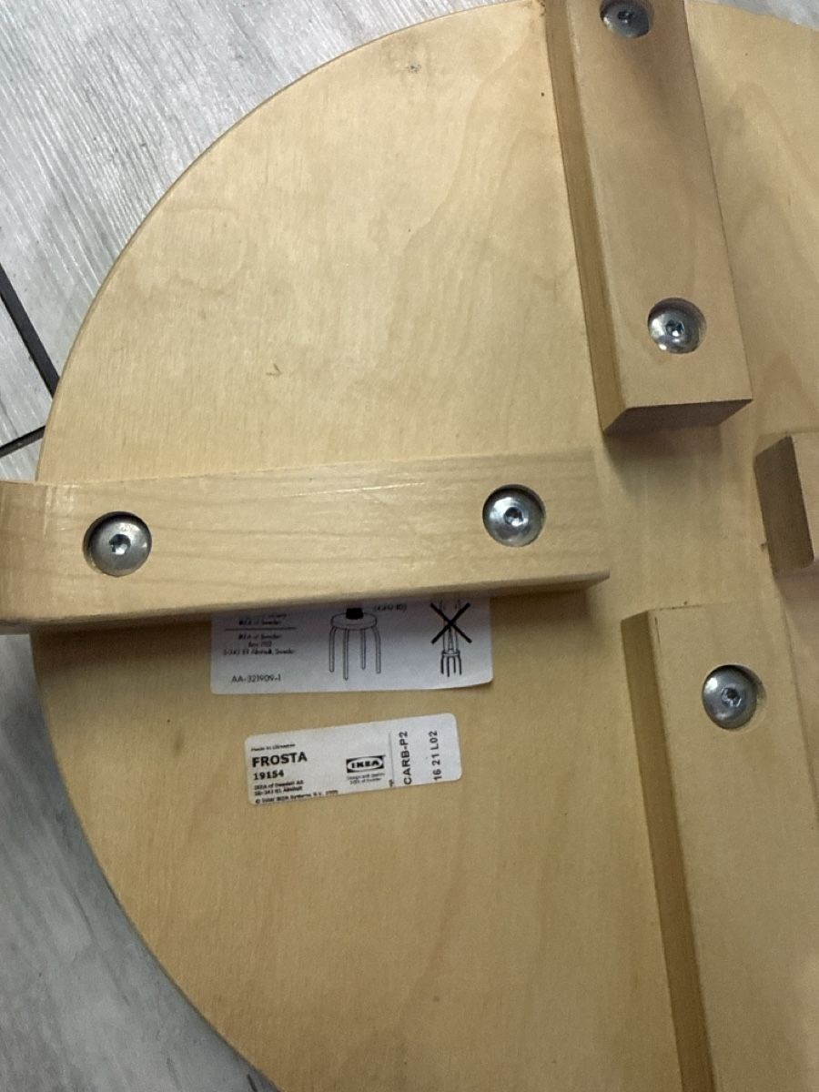 Ikea Tabourets: IKEA Frosta Hocker Holz – D'occasion à Villmergen par bubblevintage 3