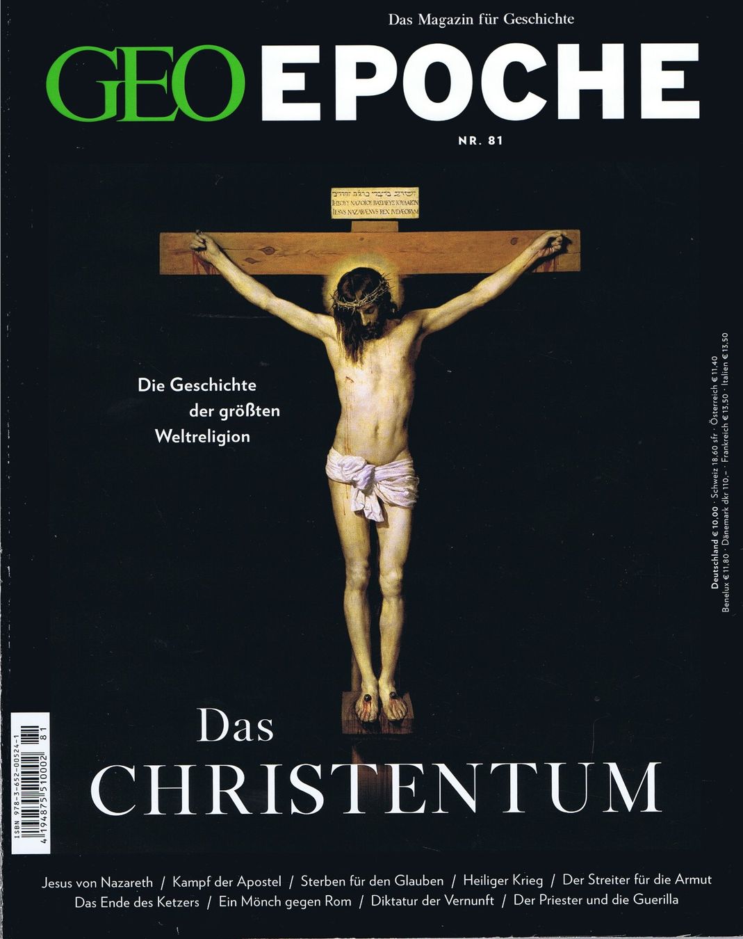Riviste & Magazine: GEO EPOCHE Nr.81: Das Christentum – Usato da Unterengstringen venduto da Lastchance