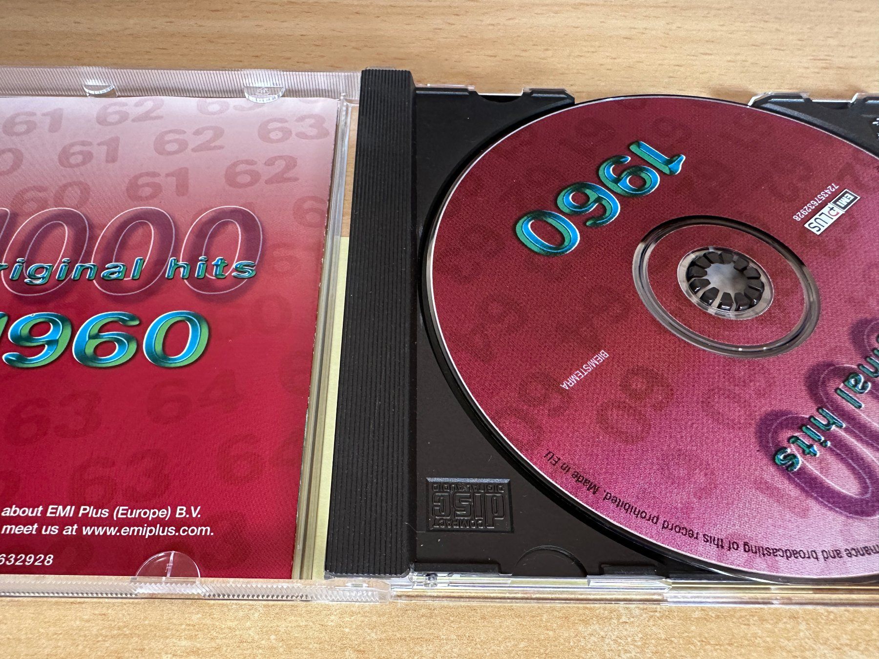 CDs: Various – 1000 Original Hits 60's- 1960 – Gebraucht aus Rikon im Tösstal von Alpenmutz 2