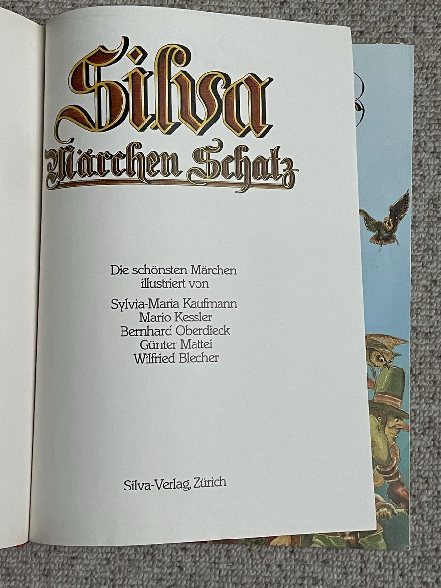 Libri: Silva Märchen Schatz, wunderschönes grosses Kinderbuch – Usato da Ehrendingen venduto da renue 2