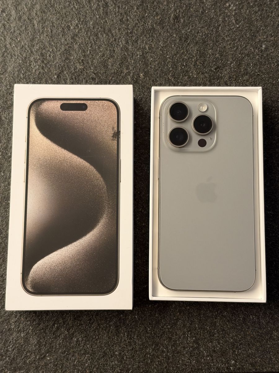 Apple Portables: iPhone 15 pro Titanium - 1 TB – D'occasion à Trimmis par Danigg7
