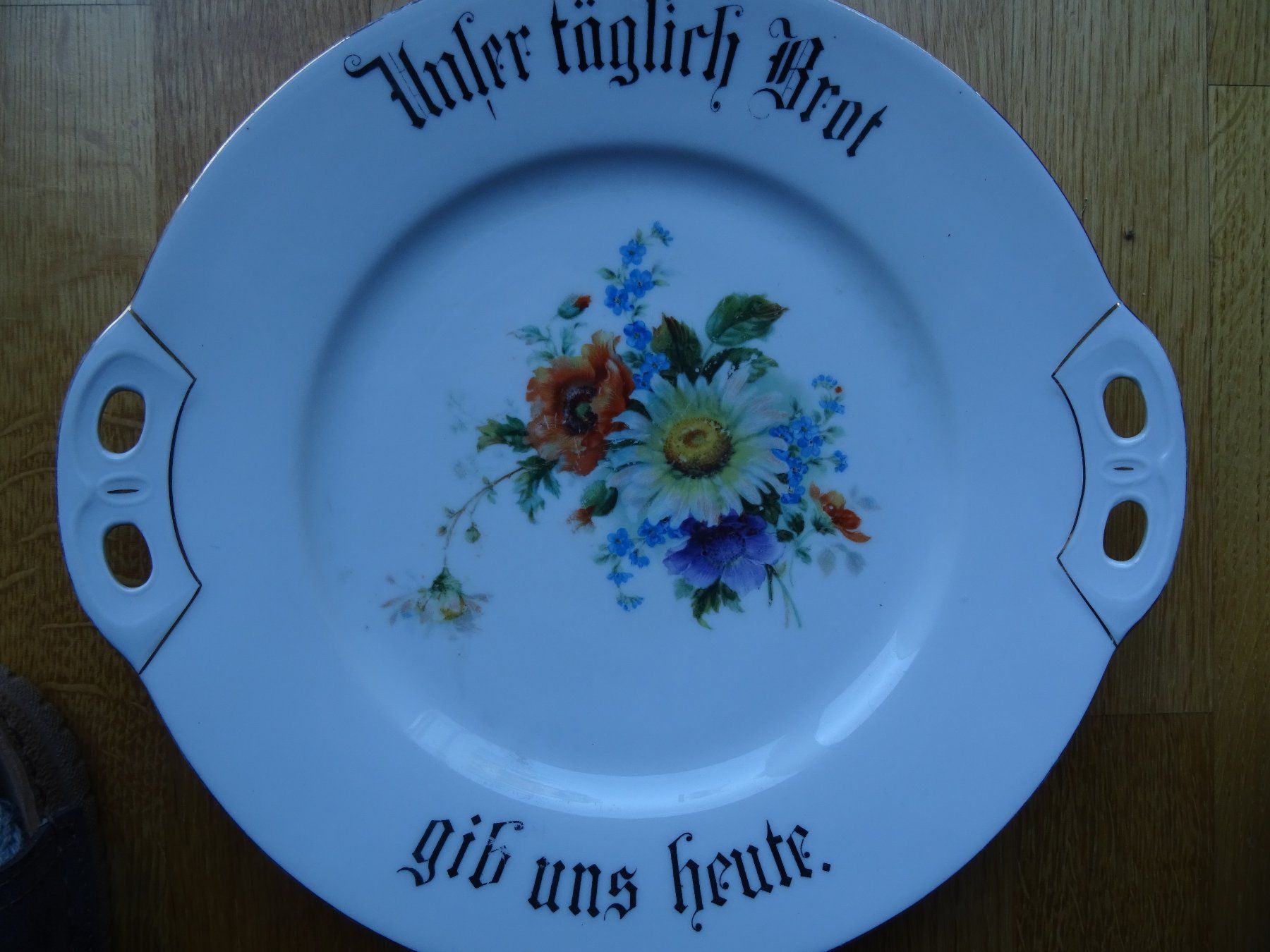 Teller: 4 antike Spruchteller – Gebraucht aus Biel/Bienne von georgi01 3