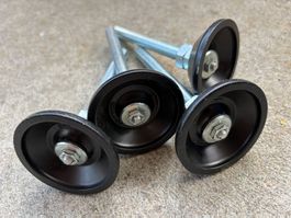 4x STELLFUSS ITEM D60, M10x120, schwarz (0.0.439.30)