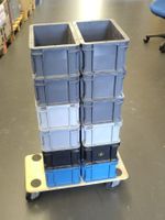 12 x SaniBoxA - 300x200x145 - Stapelbox, Lager, Transport
