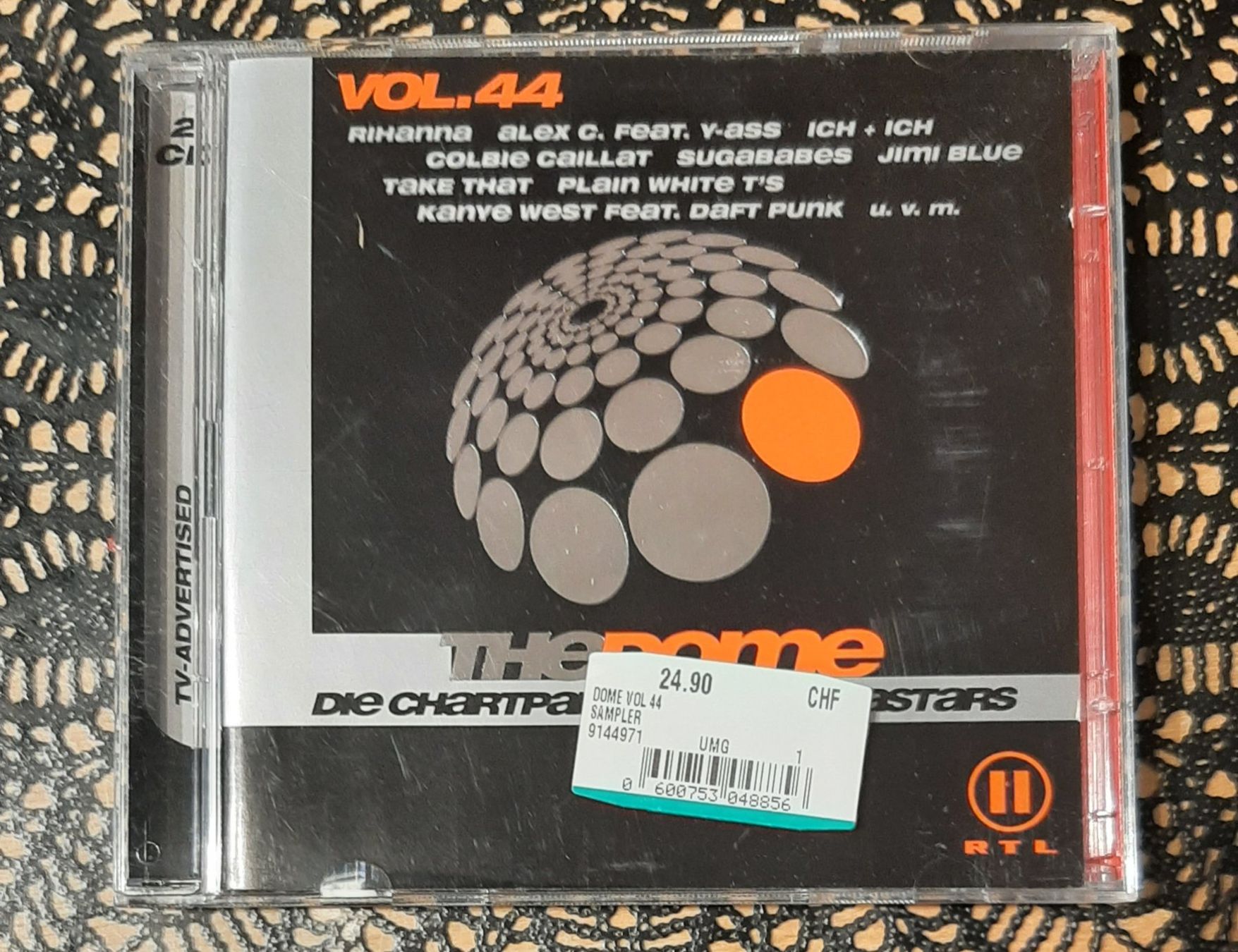 CDs: The Dome Vol. 44, Doppel-CD 2007, Hit Compilation, Sampler – Gebraucht aus Amriswil von Celini3
