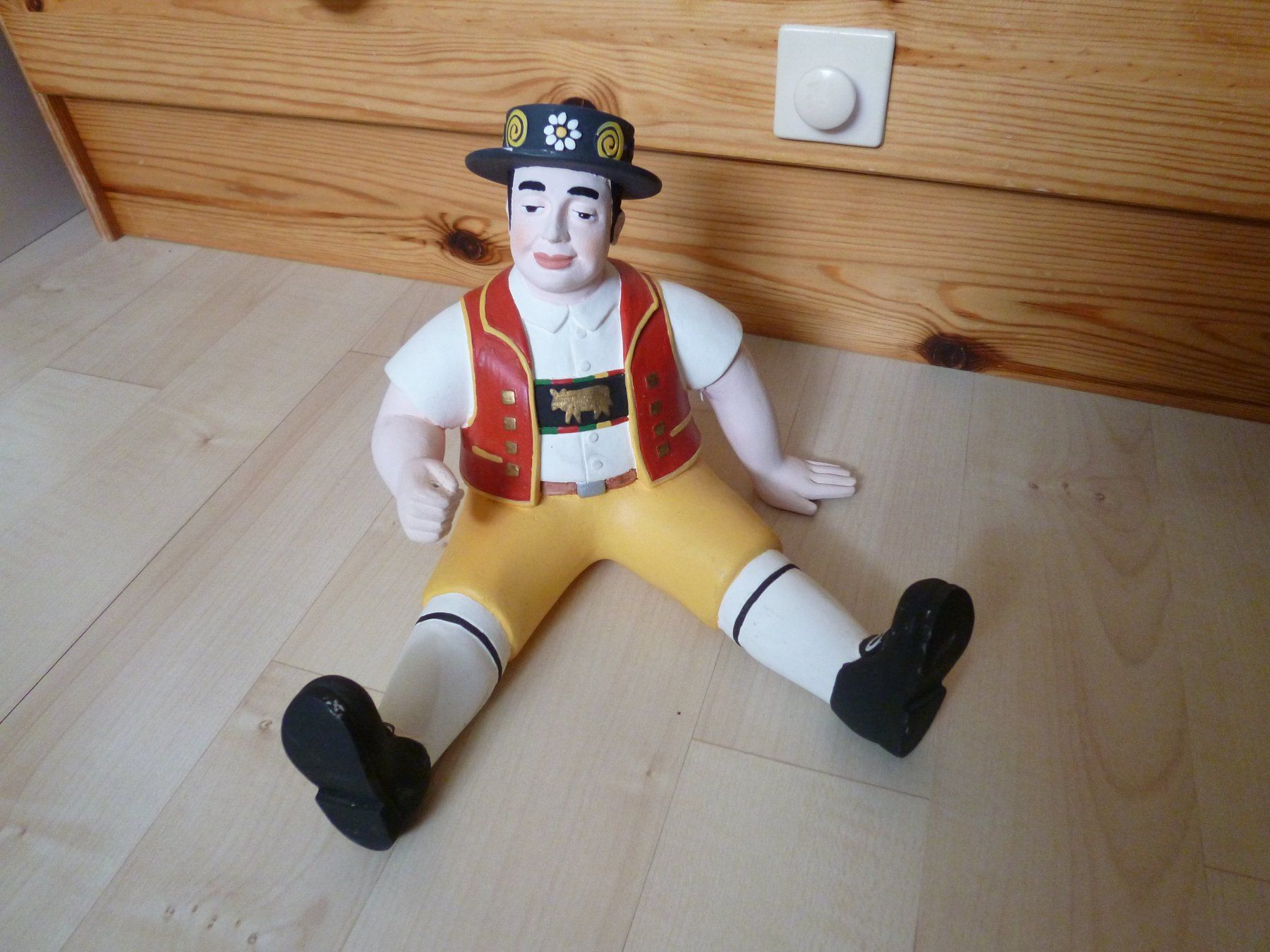 Statuette: traditionelle Appenzeller Senn Holzfigur – Usato da Dättlikon venduto da Mamakuga