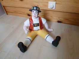 traditionelle Appenzeller Senn Holzfigur