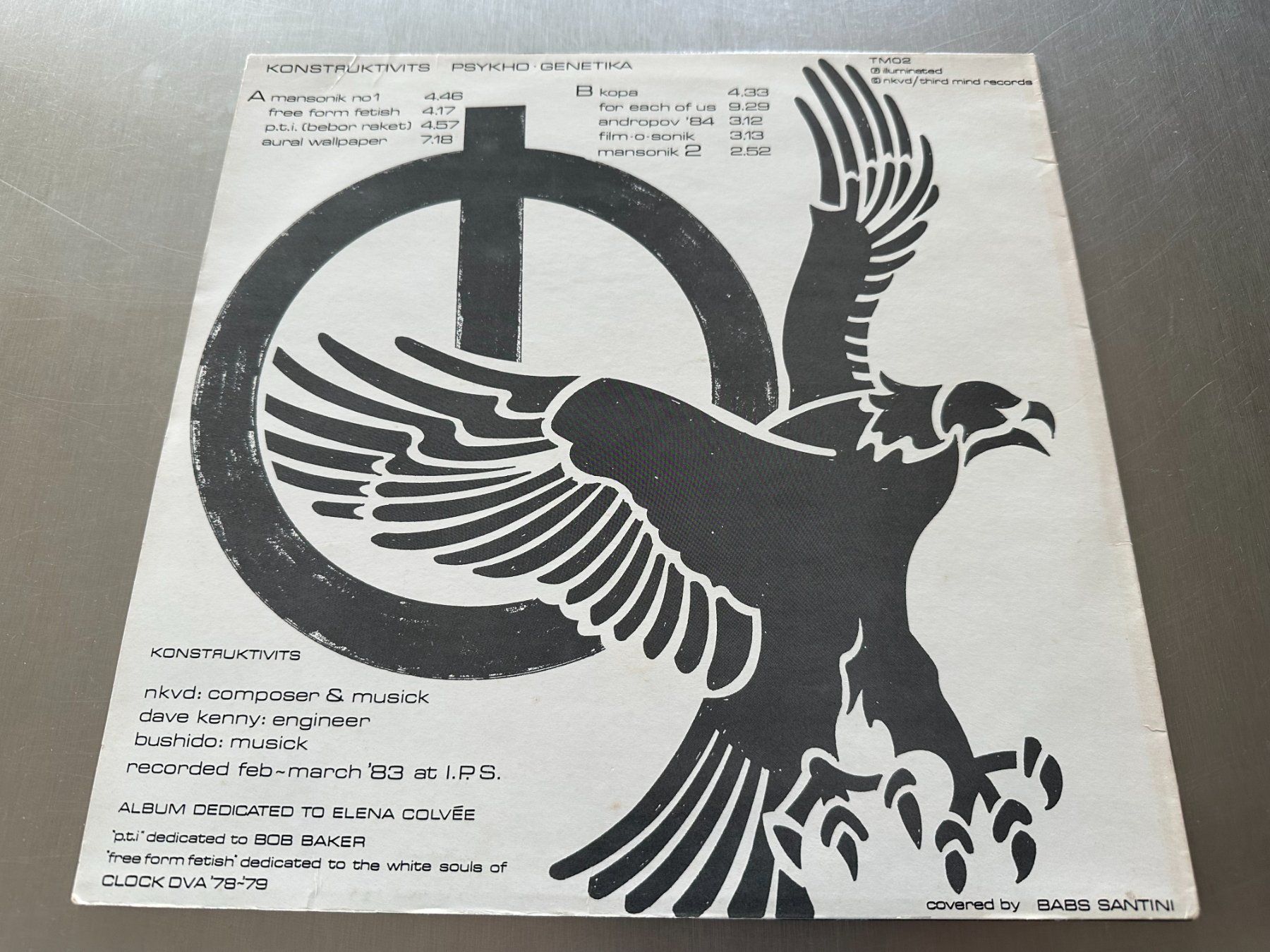 Dischi in vinile: KONSTRUKTIVITS LP PSYKHO - GENETIKA - INDUSTRIEL !! – Usato da Sion venduto da jaipur1401 1