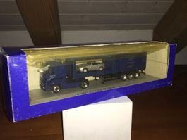 Mercedes-Benz Actros Autotransporter SLK 1:87 H0 Herpa