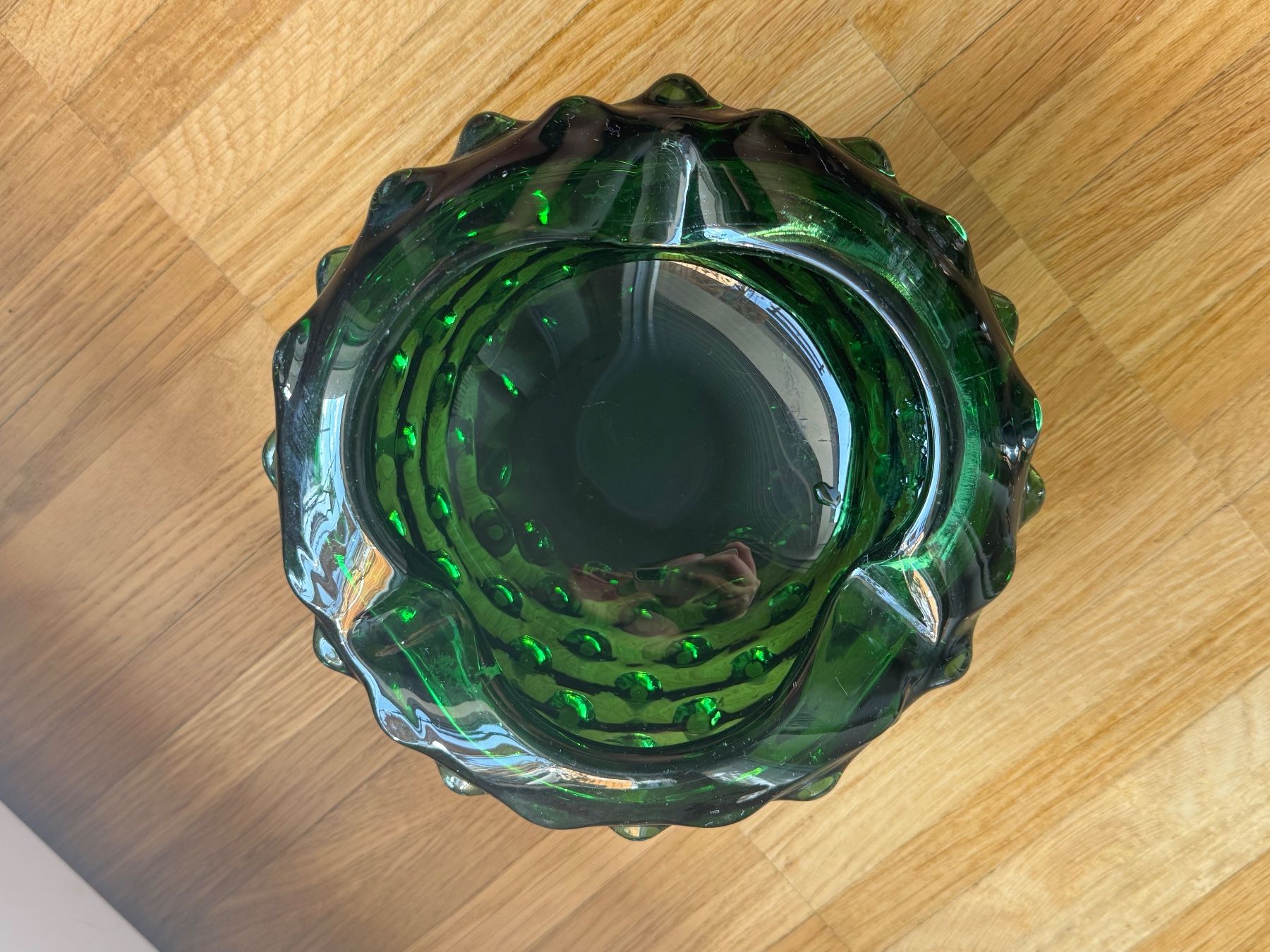 Portacenere: Vintage glass ashtray – Usato da Fribourg venduto da mariedw 1