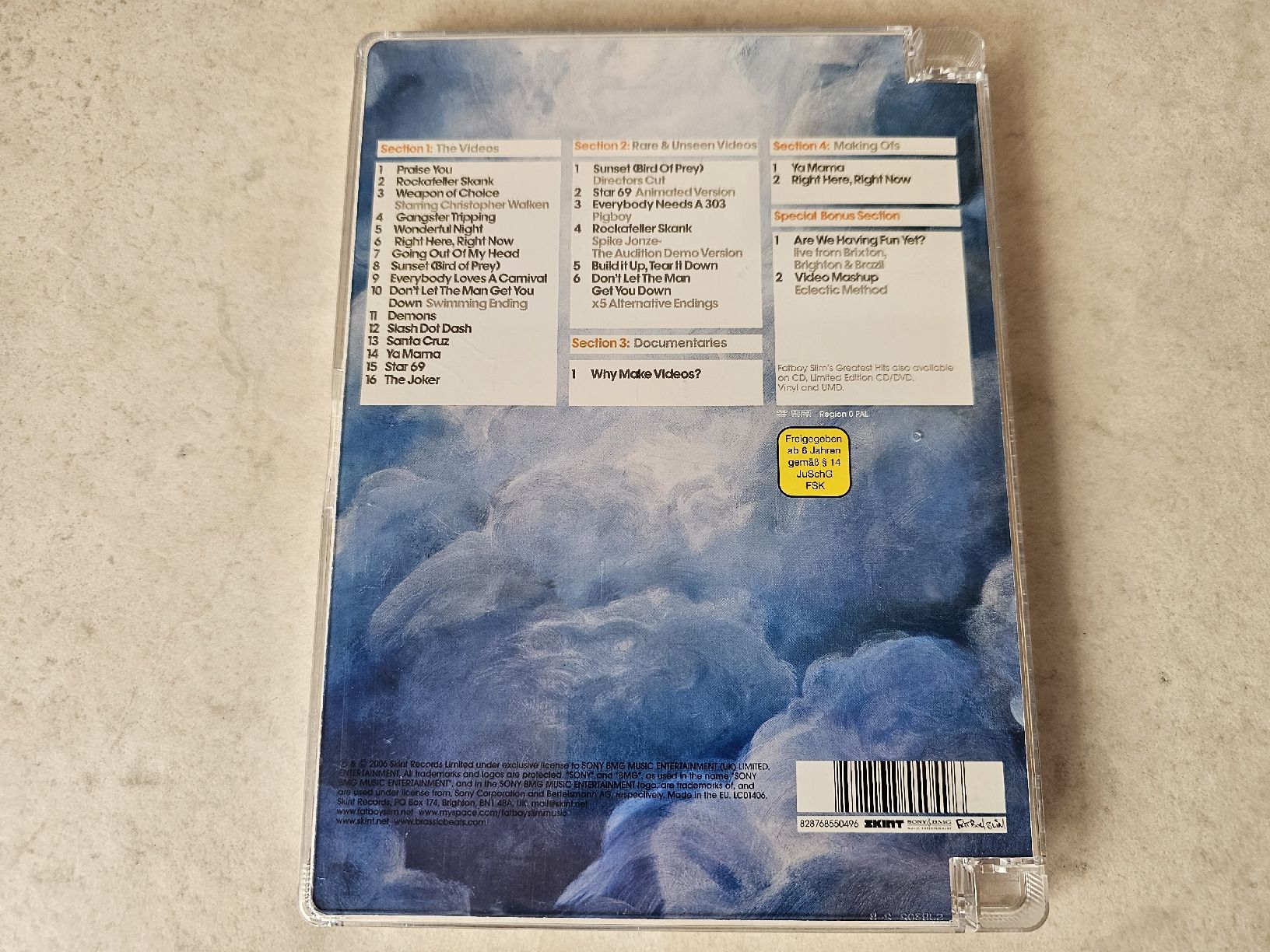Alle DVDs: Fatboy Slim  -  The Greatest Hits  /  Why Make Videos – Gebraucht aus Schneisingen von  1