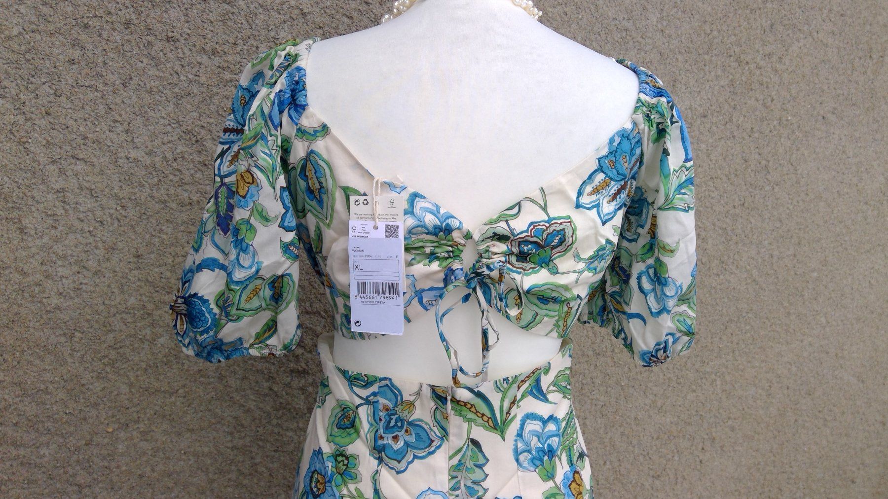 Mango Vestiti: Robe à fleurs MANGO, taille XL, coton, NEUF – Nuovo e nell'imballaggio originale da Agiez venduto da chouchanelle 5