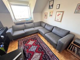 Gepflegtes Ecksofa für CHF1.-
