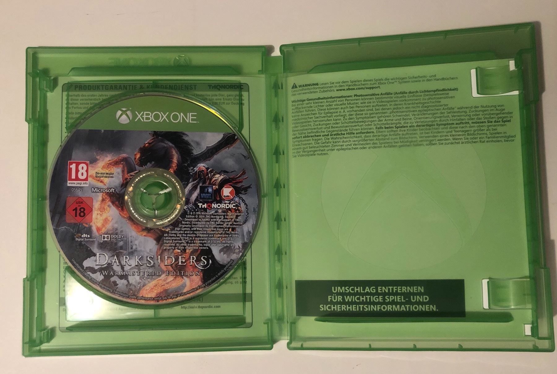 Microsoft Giochi: Darksiders für Xbox One – Usato da Kestenholz venduto da Mad18 2