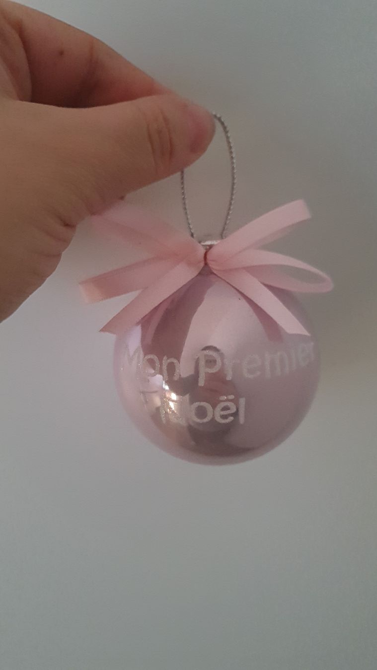 Toutes les décorations: NEU Mon Premier Noel Weihnachtskugel rosa – Neuf (Voir description) à Uster par Mooreas
