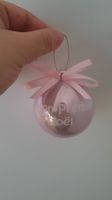 NEU Mon Premier Noel Weihnachtskugel rosa