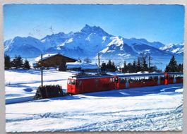 Villars-Chesières, le train Villars-Col de Bretaye