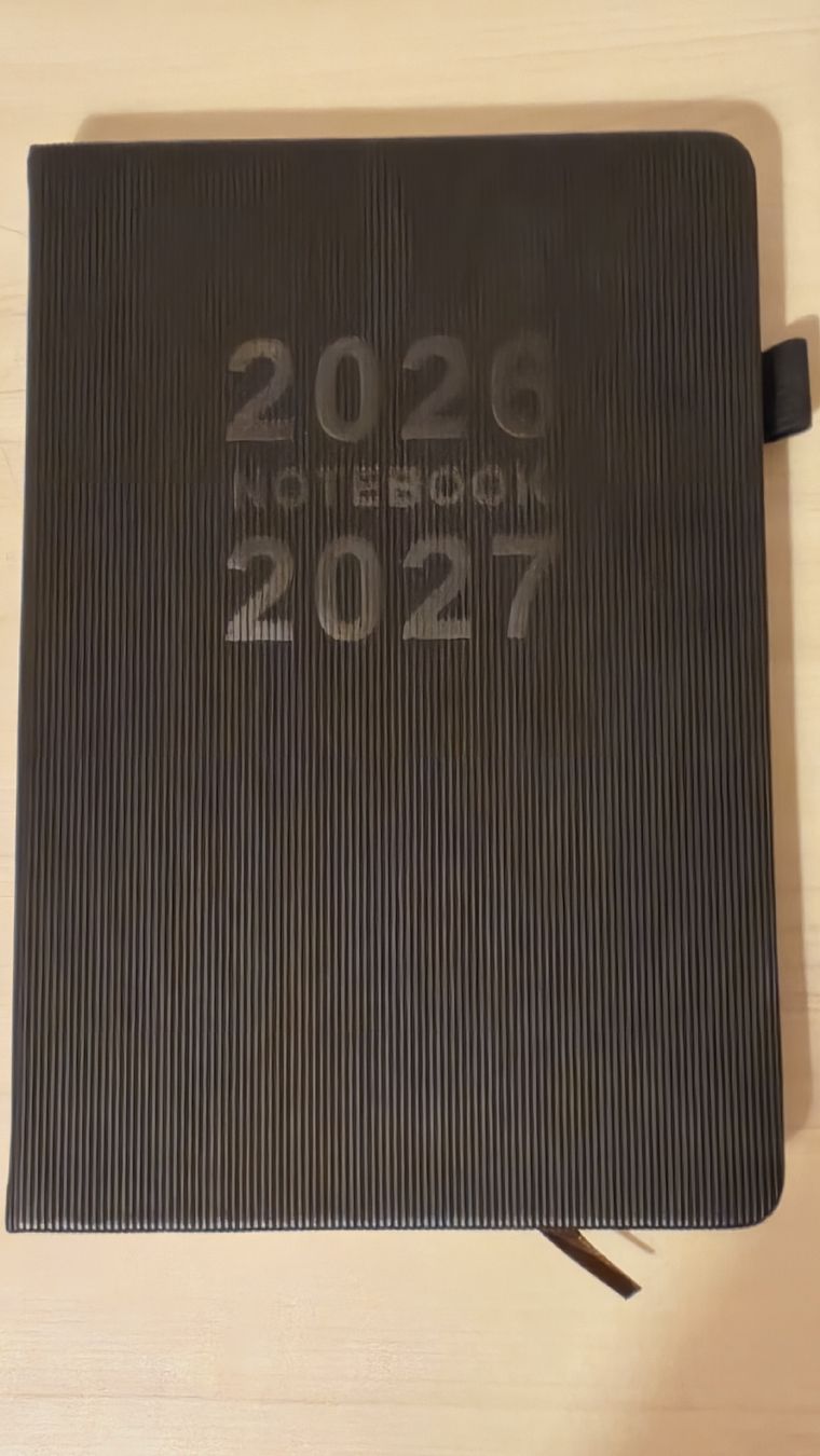 Schreibblöcke: Carnet de notes 2026-2027 noir neuf – Neu und originalverpackt aus Meyrin von Maribel81