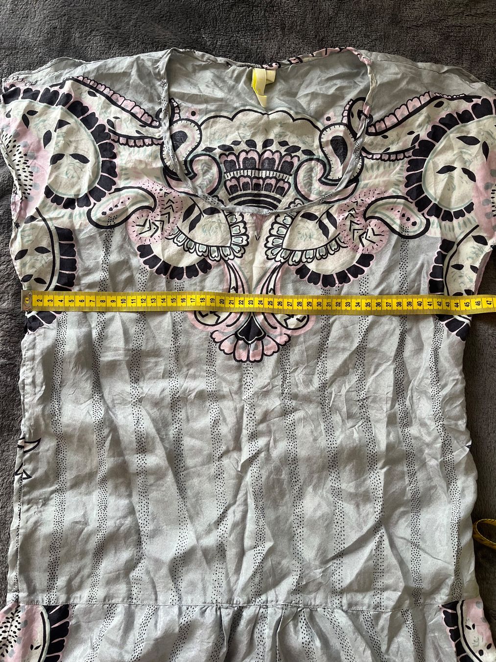 Iro Camicette: elegant blouse/dress IRO 100% silk size S – Usato da Chêne-Bougeries venduto da Seetooyoo 8