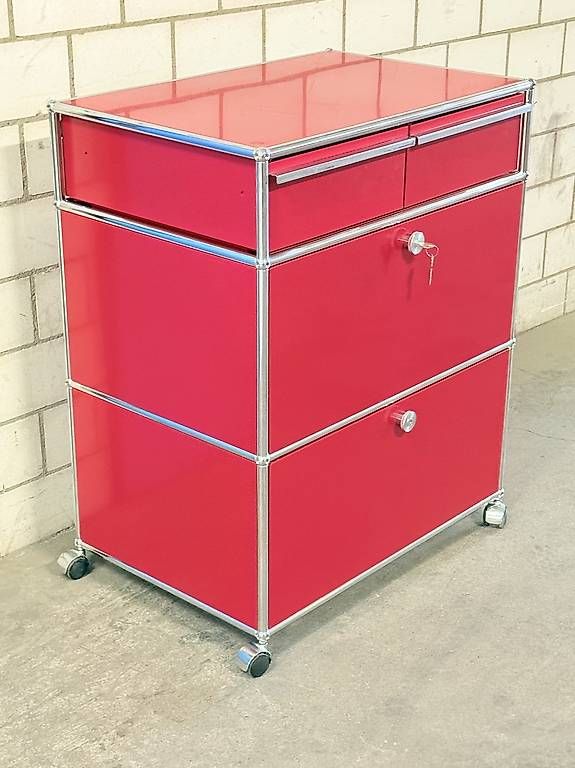 Commodes: USM Haller Sideboard Rot – D'occasion à Dietikon par Kumar_Occasionen 2
