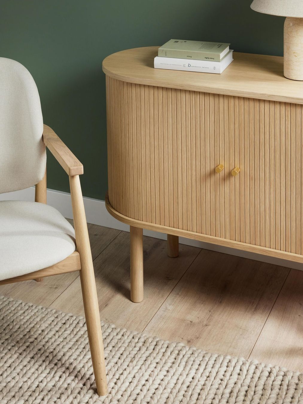 Westwing Cassettiere: Kleines Sideboard Calary mit geriffelter Front  CHF 1149-60% – Nuovo (secondo la descrizione) da Otelfingen venduto da Yvonne_Outlet 6