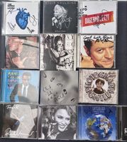 14 CDs signiert Mark Knopfler David Gilmour Robbie Williams