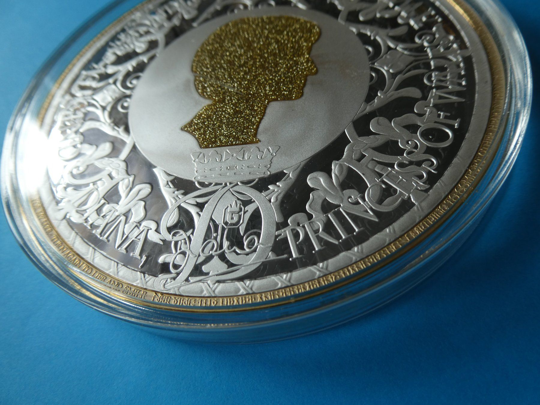 Medaglie: Riesenmedaille 100 mm PP,  versilbert, Diana – Nuovo (secondo la descrizione) da Hinterforst venduto da Rohusri 3