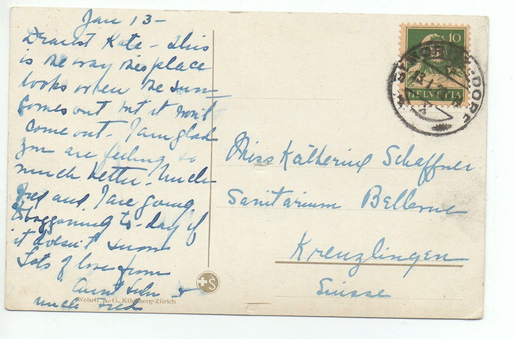 Cartoline postali: ST. MORITZ im Winter No. 14891 – Usato da Jona venduto da philajona 1