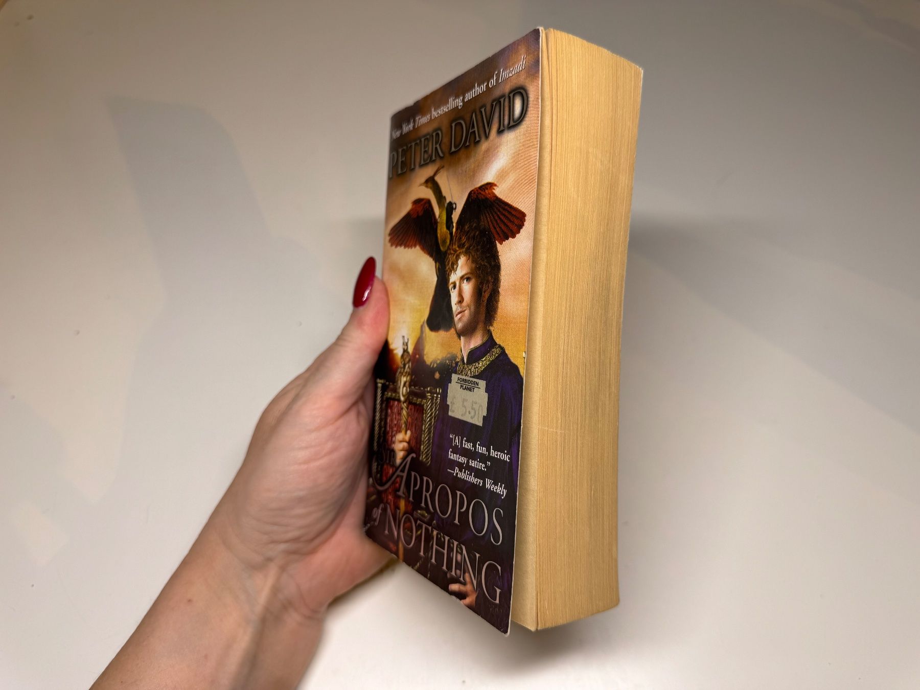 Libri: NOVEL: Peter David, Sir Apropos of Nothing – Usato da Grosswangen venduto da English_books 1