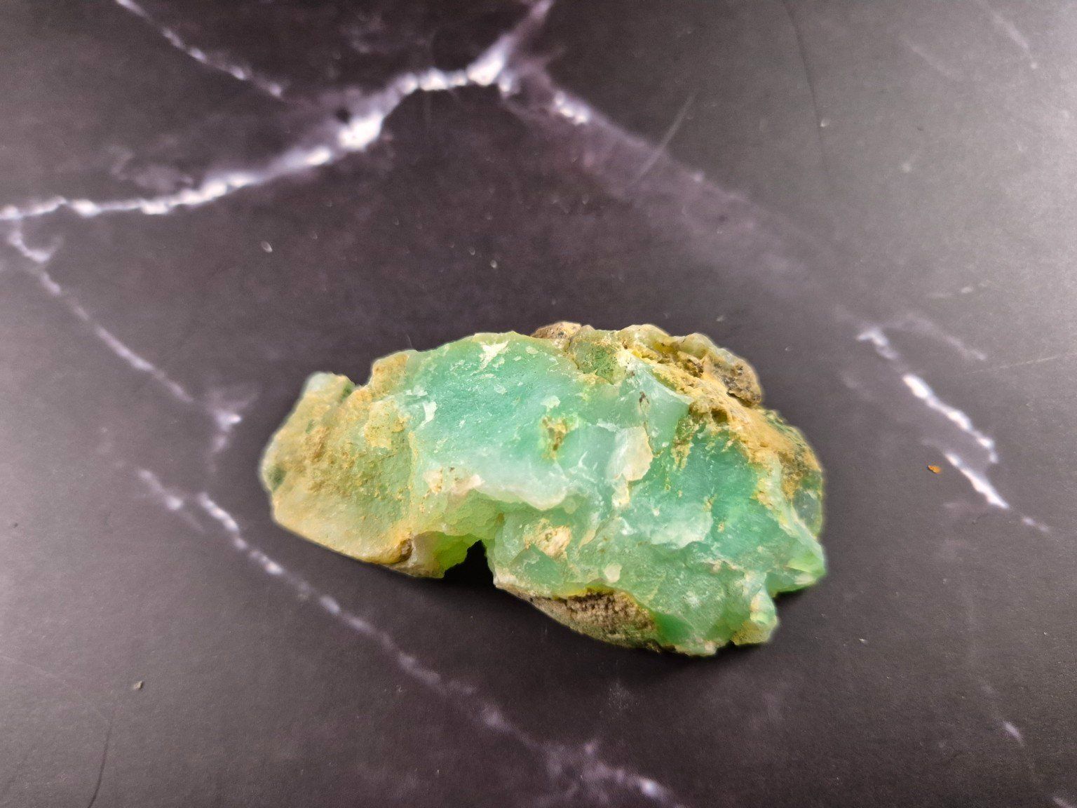 Minerali & Pietre curative: Chrysoprase (calcédoine verte) – Usato da Sugnens venduto da Madteus82 1