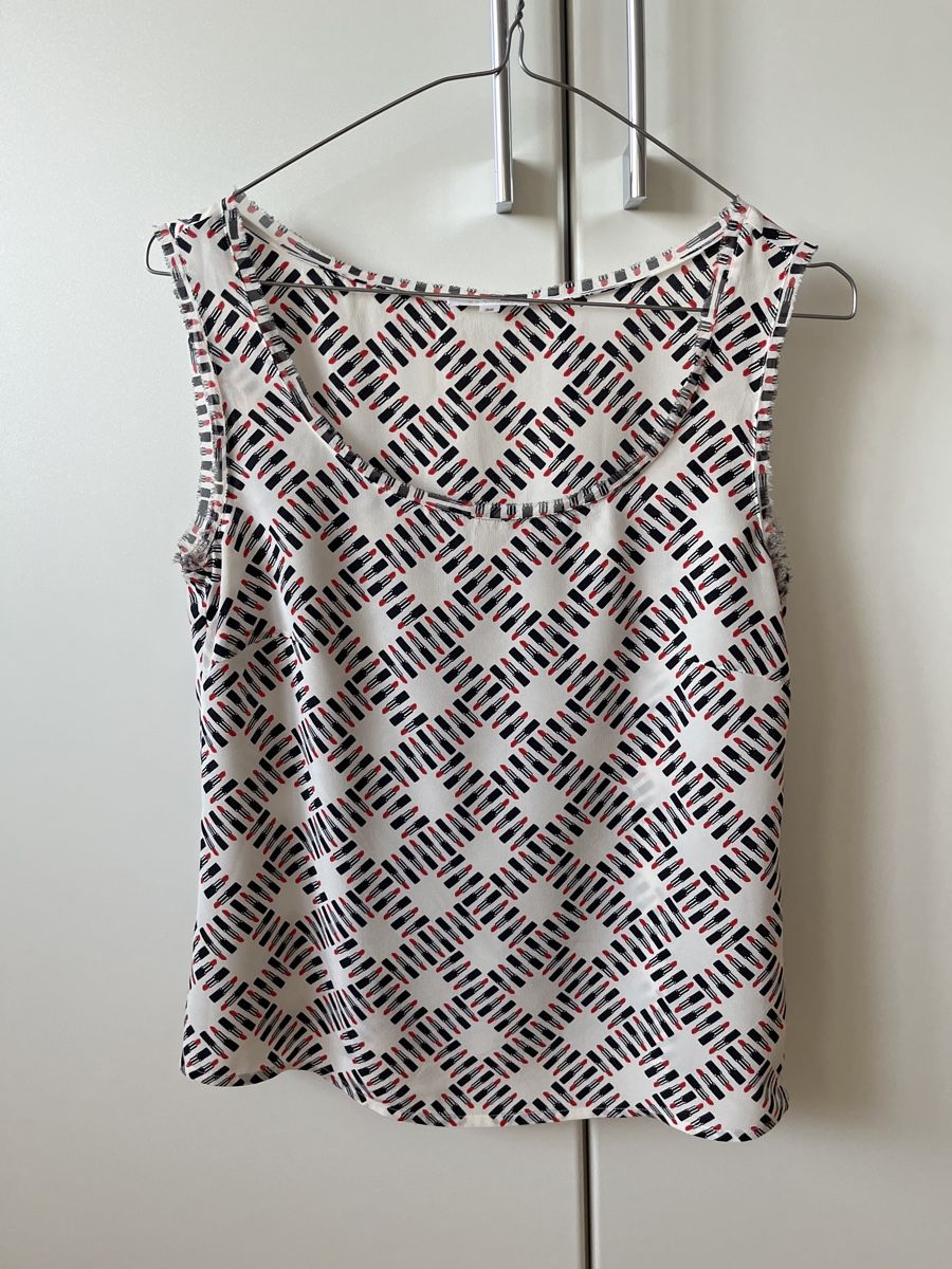 Escada Top: Escada Shirt, Gr. 34/36, Seidentop – Usato da Zürich venduto da Kleanthy