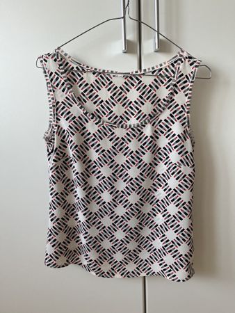 Escada Shirt, Gr. 34/36, Seidentop