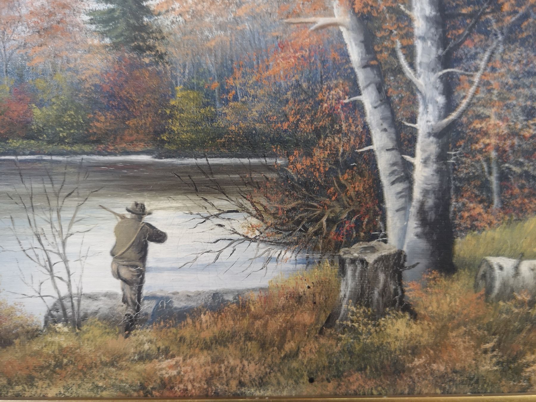Gemälde: SCÈNE DE CHASSE – Gebraucht aus Genève von Qanil77 2