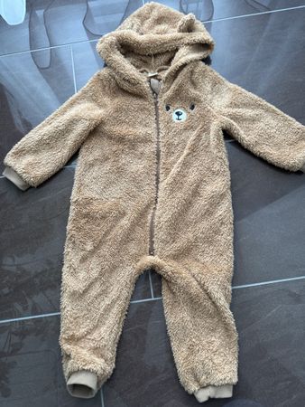 Kuscheliger Teddy Overall, Grösse 18-24 Monate