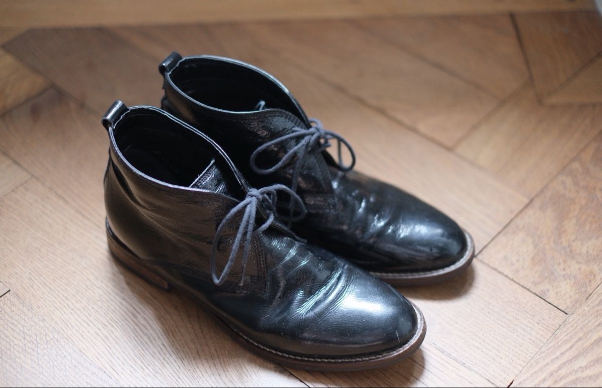 Damenschuhe: Stiefeletten Leder schwarz Grösse 37 – Gebraucht aus Bern von mel_ko