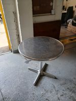 BISTROTISCH ALUMINIUM DURCHMESSER 80CM HÖHE 75CM