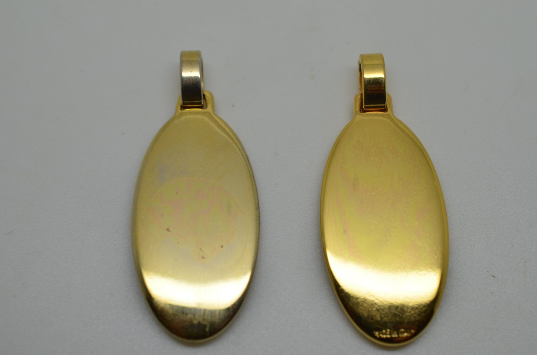 Anhänger: 2 pendentifs en métal avec fleurs séchées – Gebraucht aus La Croix (Lutry) von OMEGA07 3