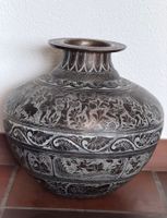 Kupfer Messing Indische Indien Vase Topf Pfanne Kanne Krug