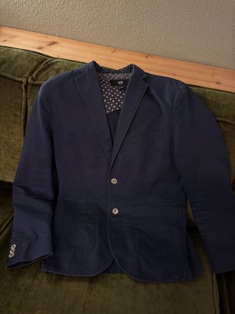 Sommer Jacket, Grösse M, Marine dunkelblau