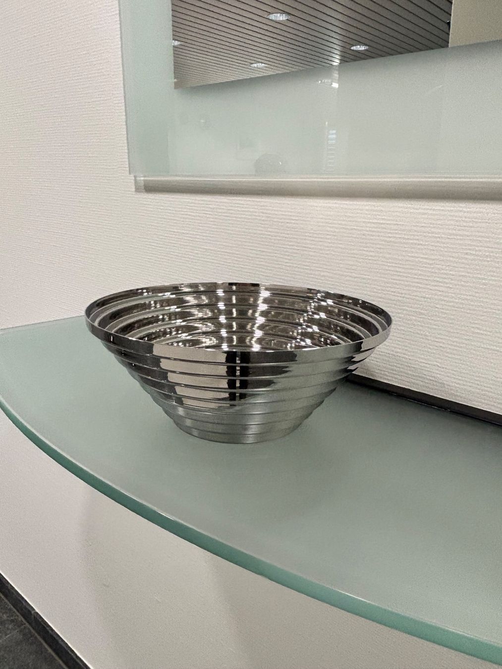 Alessi Ciotole: ALESSI Chromstahl Schale "MAYA" Original Designer – Usato da Luzern venduto da biba3001 1